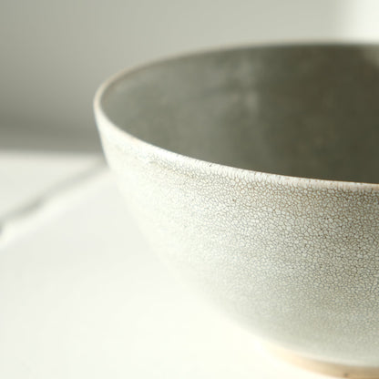 Hyouzangama Kairagi Crackle Glaze Bowl Large
