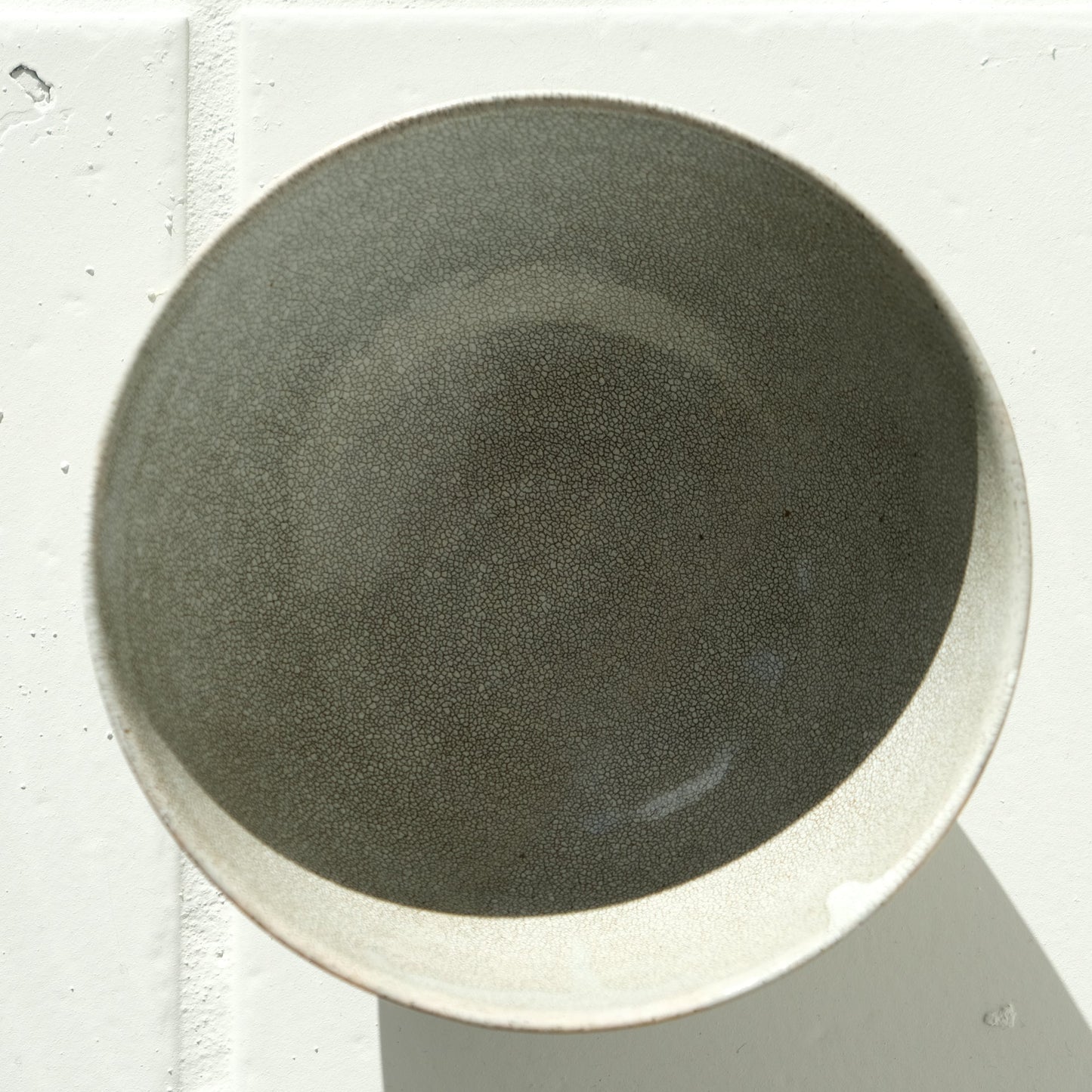 Hyouzangama Kairagi Crackle Glaze Bowl Large