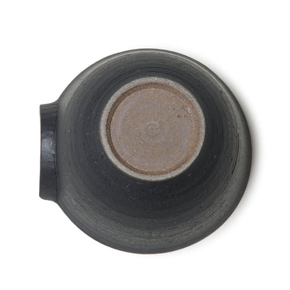 Yamatada Ceramique Mortar Katakuchi Medium Black
