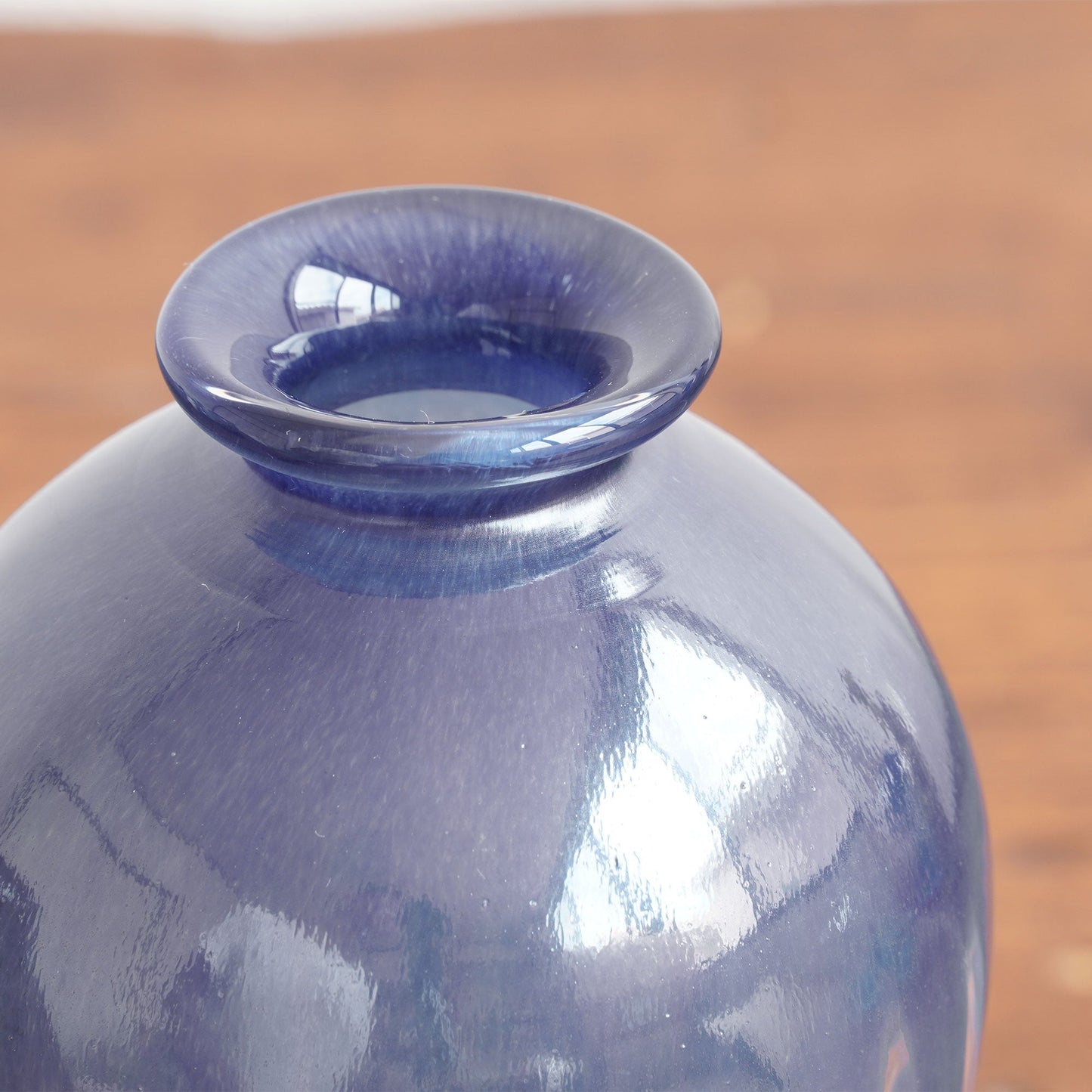 handblown glass vase vessel