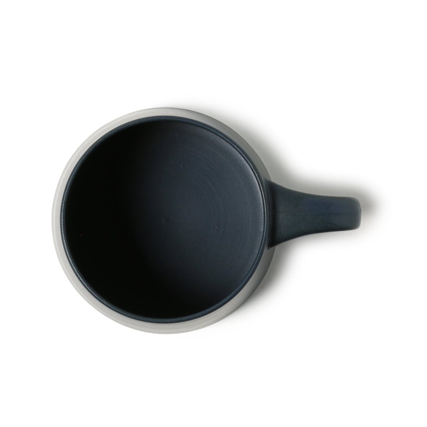 KANEAKI SAKAI POTTERY flat S mug cobalt