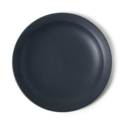 KANEAKI SAKAI POTTERY flat 7 plate cobalt