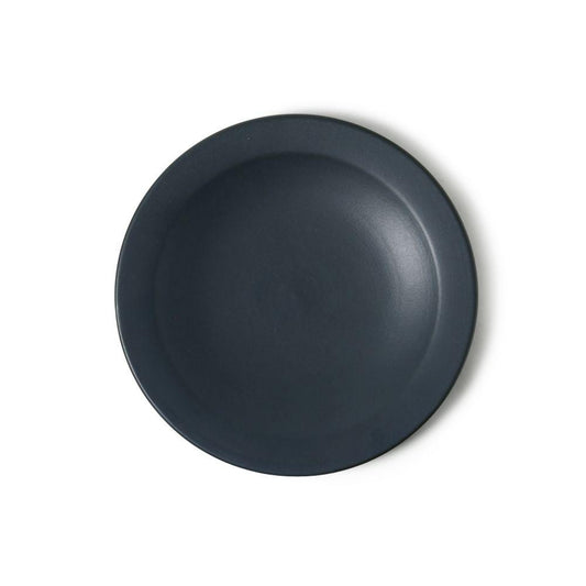 KANEAKI SAKAI POTTERY  flat 5 plate cobalt