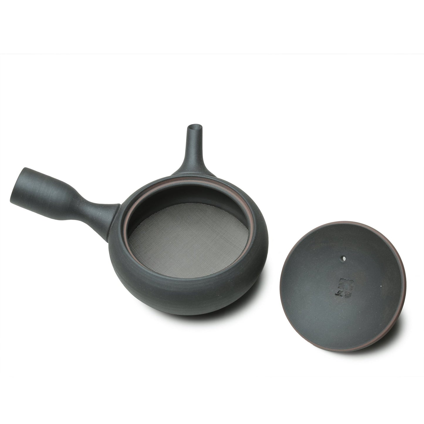 Nankei Tea Pot Black Teppatsu Medium