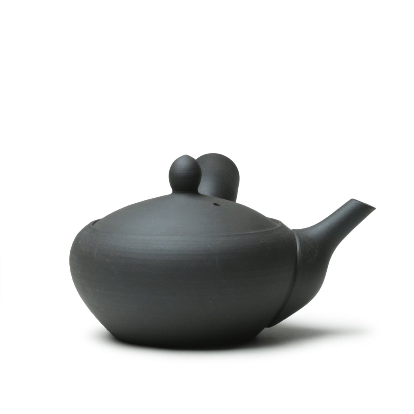 Nankei Tea Pot Black Teppatsu Medium