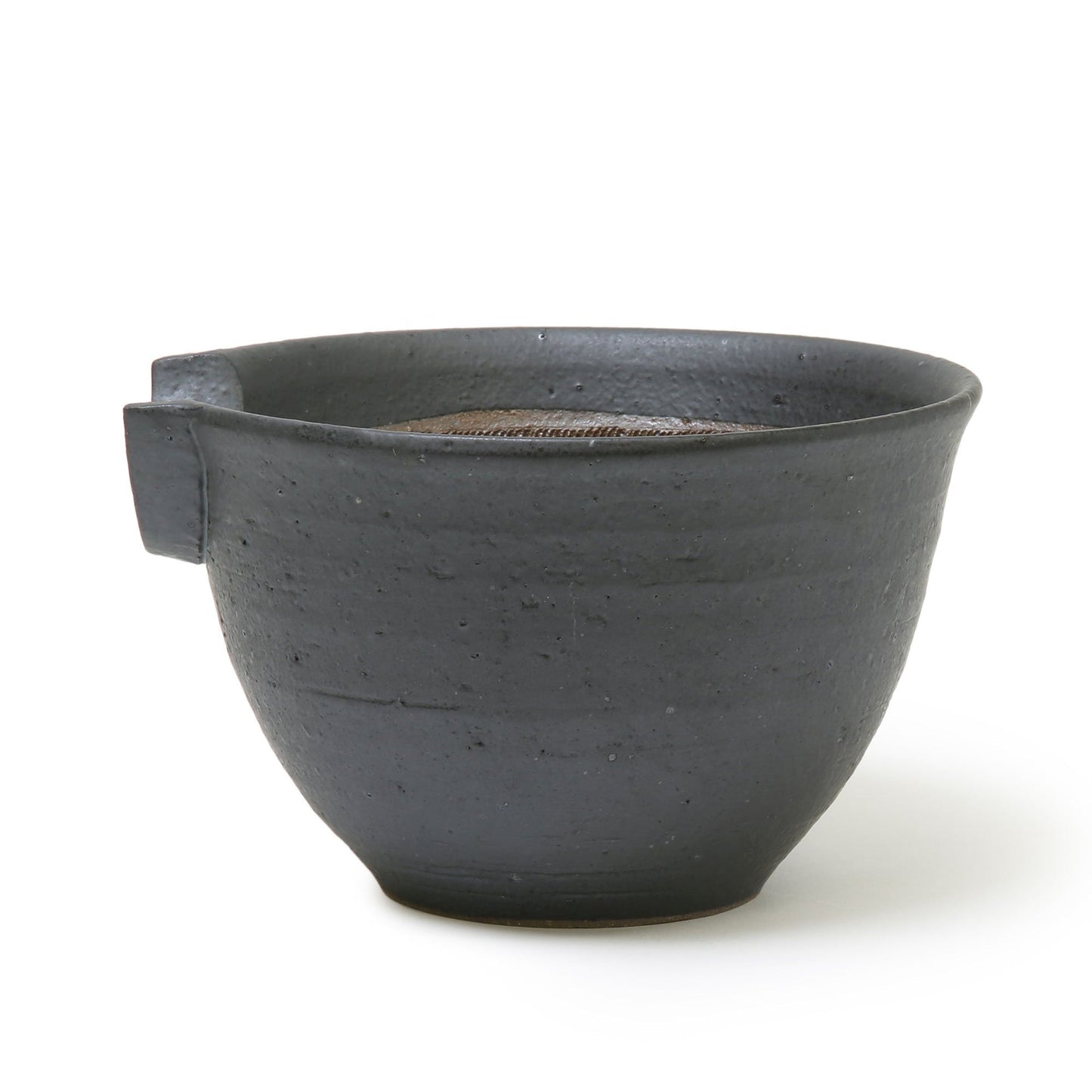 Yamatada Ceramique Mortar Katakuchi Medium Black