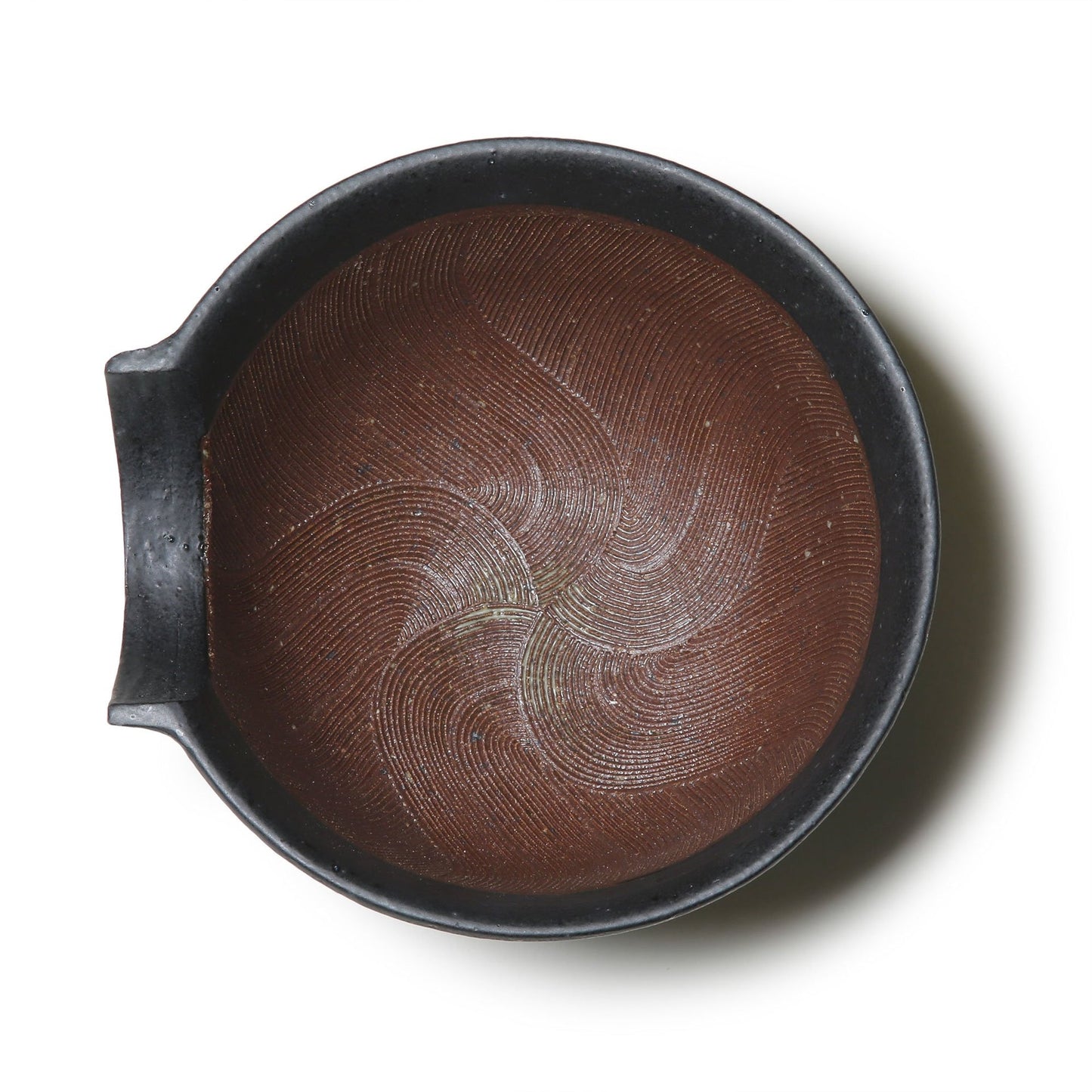 Yamatada Ceramique Mortar Katakuchi Medium Black