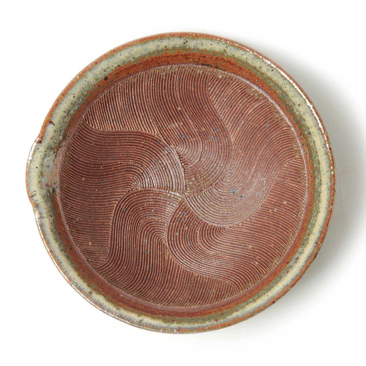 Yamatada Ceramique Mortar Molded Medium Straw Ash