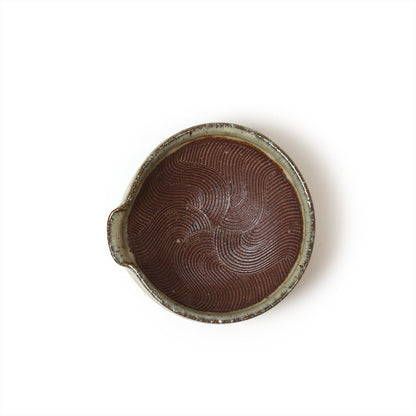 Yamatada Ceramique JUJU mortar Straw Ash Small